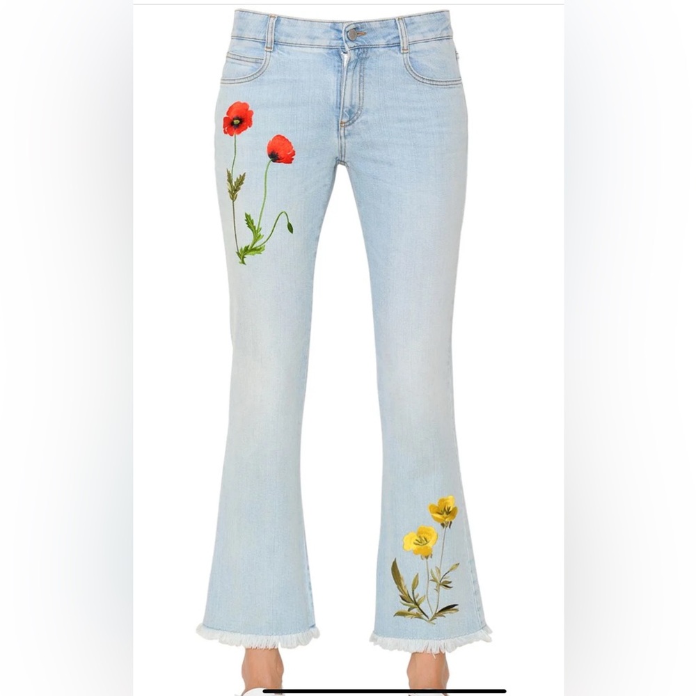 Stella McCartney Denim Jeans in Light Blue